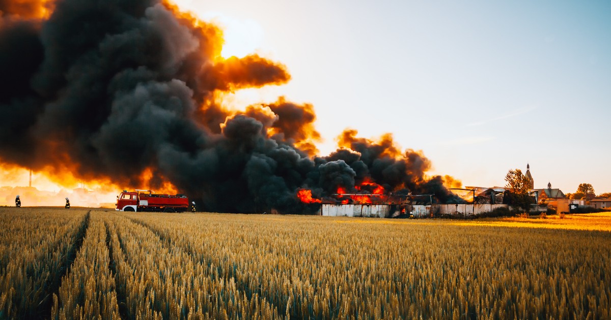 4 Fire Safety Tips for on the Farm | Farm Safety Tips | Fire Safety
