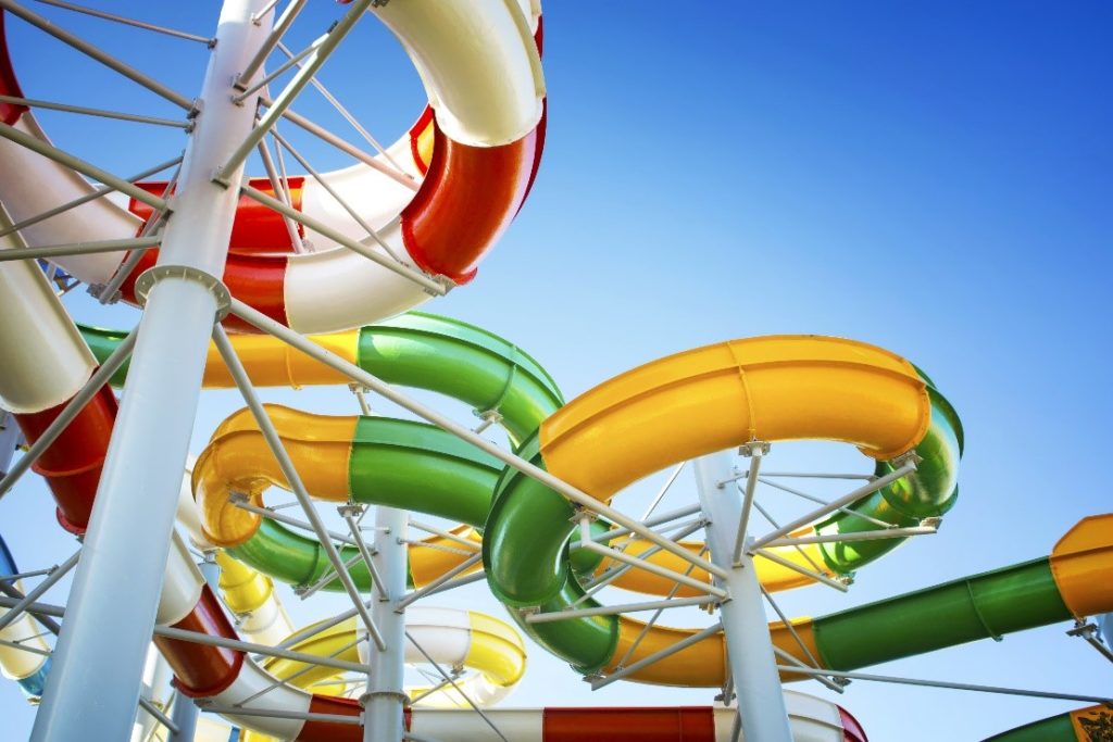 Waterslides