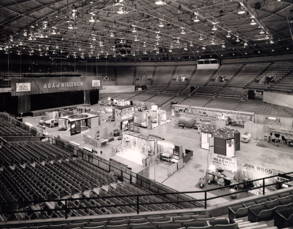 1967 trade show floor