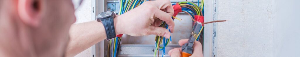 electrician wiring wires