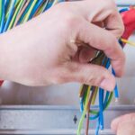 electrician wiring wires